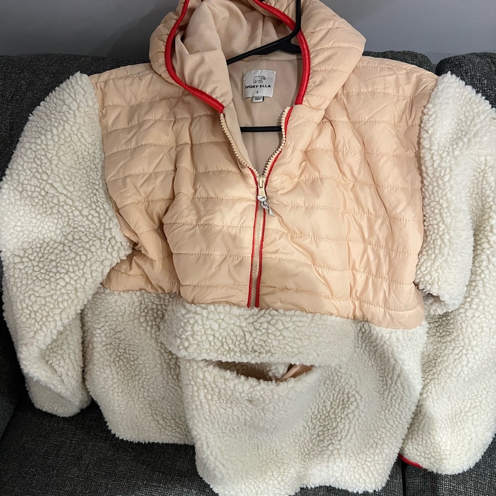 Ivory ella coat